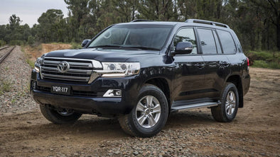 2 1/2" twin King Brown Exhaust - Toyota Landcruiser 200 Series V8 4.5L Diesel Twin Turbo Oct 2015 to current (with DPF/Air Purifier back)