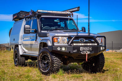 3" King Brown Exhaust System - Toyota LandCruiser 79 Series Dual Cab Single Turbo 2012-2016