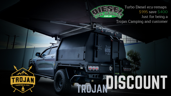 Trojan Camping and 4x4 customer discount